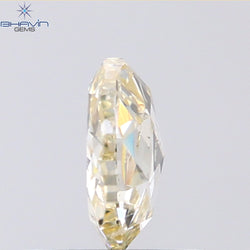 0.73 CT Round Rose Cut Natural Diamond White Color SI2 Clarity (5.96 MM)
