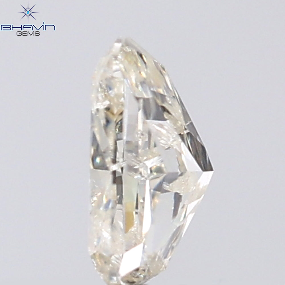 0.66 CT Cushion Shape Natural Diamond White Color I2 Clarity (5.74 MM)