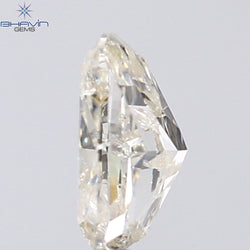 0.66 CT Cushion Shape Natural Diamond White Color I2 Clarity (5.74 MM)