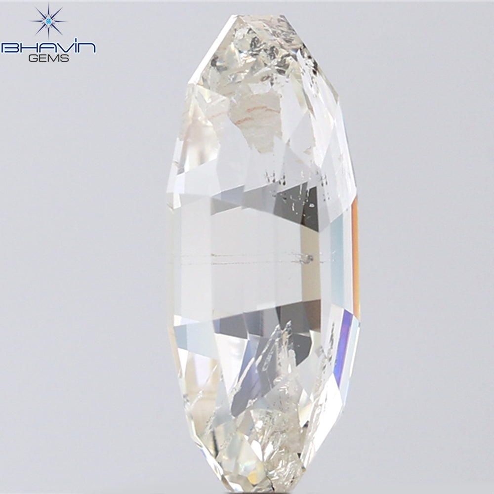 2.20 CT Oval Shape Natural Diamond White Color I2 Clarity (12.30 MM)