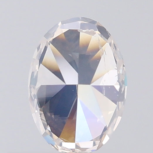 0.69 CT Oval Shape Natural Diamond White Color SI1 Clarity (6.04 MM)