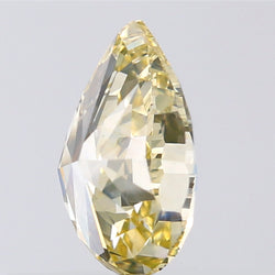 1.05 CT Pear Shape Natural Diamond Orange Yellow Color VS1 Clarity (8.17 MM)