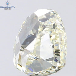 1.00 CT Heart Shape Natural Diamond Yellow Color SI1 Clarity (6.02 MM)