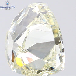 1.02 CT Heart Shape Natural Diamond Yellow Color SI1 Clarity (6.43 MM)