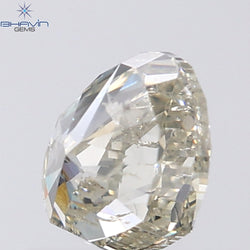 1.02 CT Heart Shape Natural Diamond Grey Color I1 Clarity (6.25 MM)