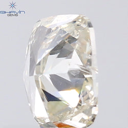 0.66 CT Cushion Shape Natural Diamond White Color I2 Clarity (5.74 MM)