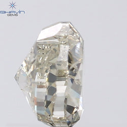 1.02 CT Heart Shape Natural Diamond Grey Color I1 Clarity (6.25 MM)