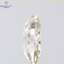 0.73 CT Round Rose Cut Natural Diamond White Color SI2 Clarity (5.96 MM)