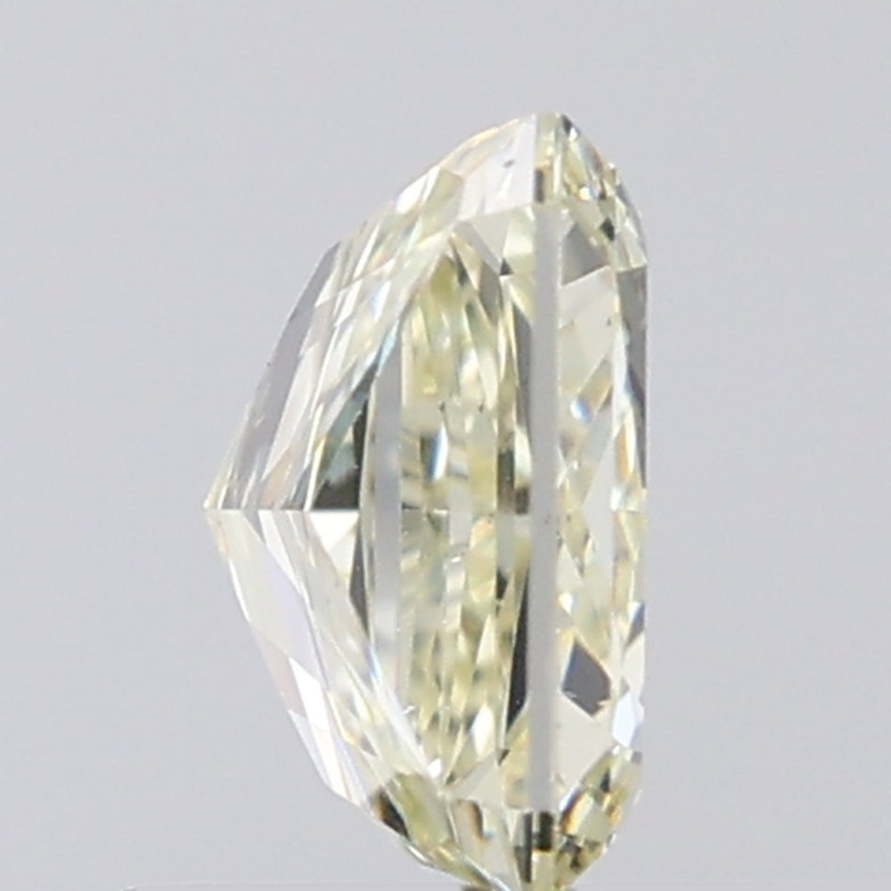 0.70 CT Radiant Shape Natural Diamond Yellow Color VVS1 Clarity (5.40 MM)