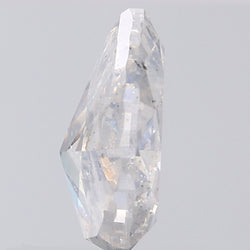 1.36 CT Pear Shape Natural Diamond White Color I1 Clarity (8.55 MM)