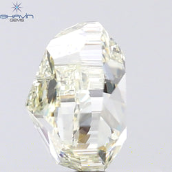 1.00 CT Heart Shape Natural Diamond Yellow Color SI1 Clarity (6.02 MM)