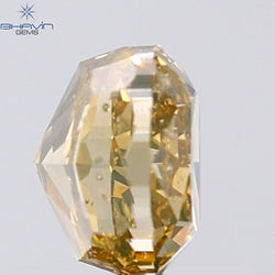 0.83 CT Cushion Shape Natural Diamond Brown Color SI2 Clarity (4.95 MM)