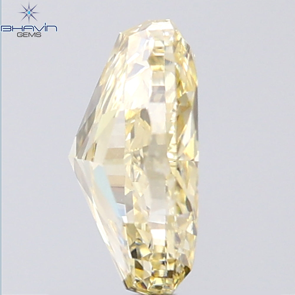 1.01 CT Oval Shape Natural Diamond Orange Color VS2 Clarity (7.11 MM)