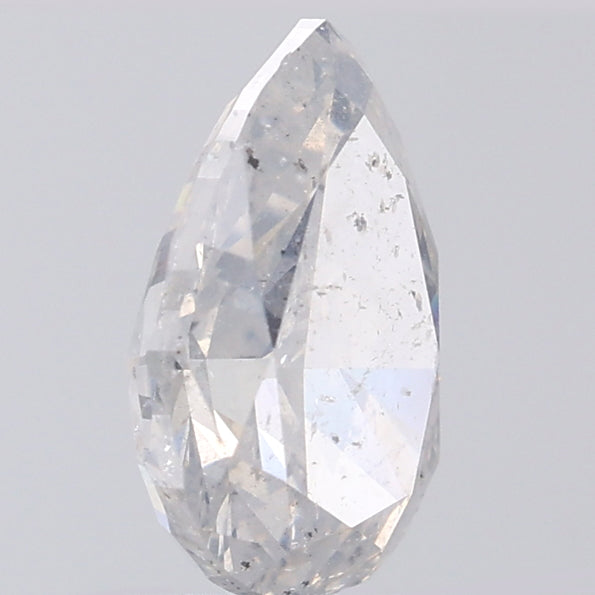 1.36 CT Pear Shape Natural Diamond White Color I1 Clarity (8.55 MM)