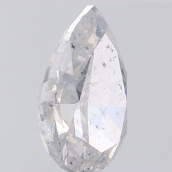 1.36 CT Pear Shape Natural Diamond White Color I1 Clarity (8.55 MM)