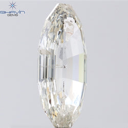 2.20 CT Oval Shape Natural Diamond White Color I2 Clarity (12.30 MM)