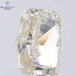 0.66 CT Cushion Shape Natural Diamond White Color I2 Clarity (5.74 MM)