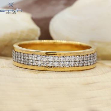 Natural Round Shape Diamond White Diamond Engagement Ring & Wedding Ring