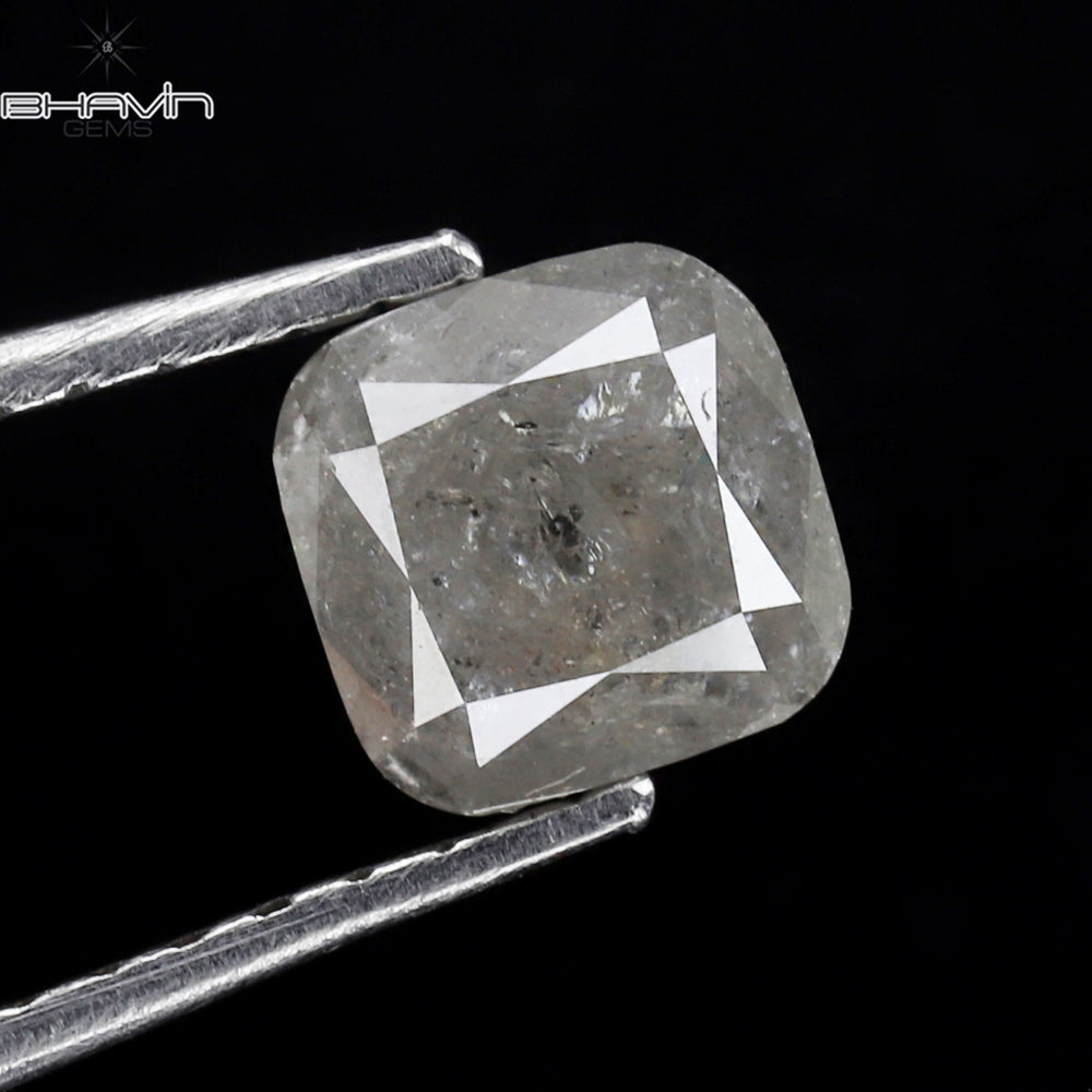 1.04 CT Cushion Shape White Color Natural Loose Diamond Clarity I3 (5.24 MM)
