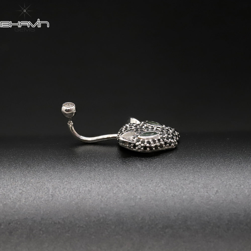 18K/3g leopard Belly Button Ring, Belly Button Jewelry Ring, Belly Button Rings