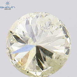 0.50 CT Round Shape Natural Loose Diamond White(K) Color I1 Clarity (4.95 MM)