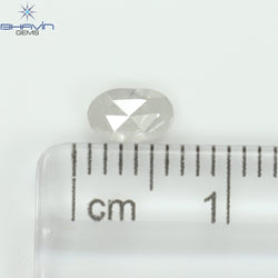0.38 CT Oval Shape Natural Diamond White Color I3 Clarity (5.80 MM)