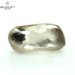 0.84 CT Rough Shape Natural Diamond Pink Color SI Clarity (7.26 MM)