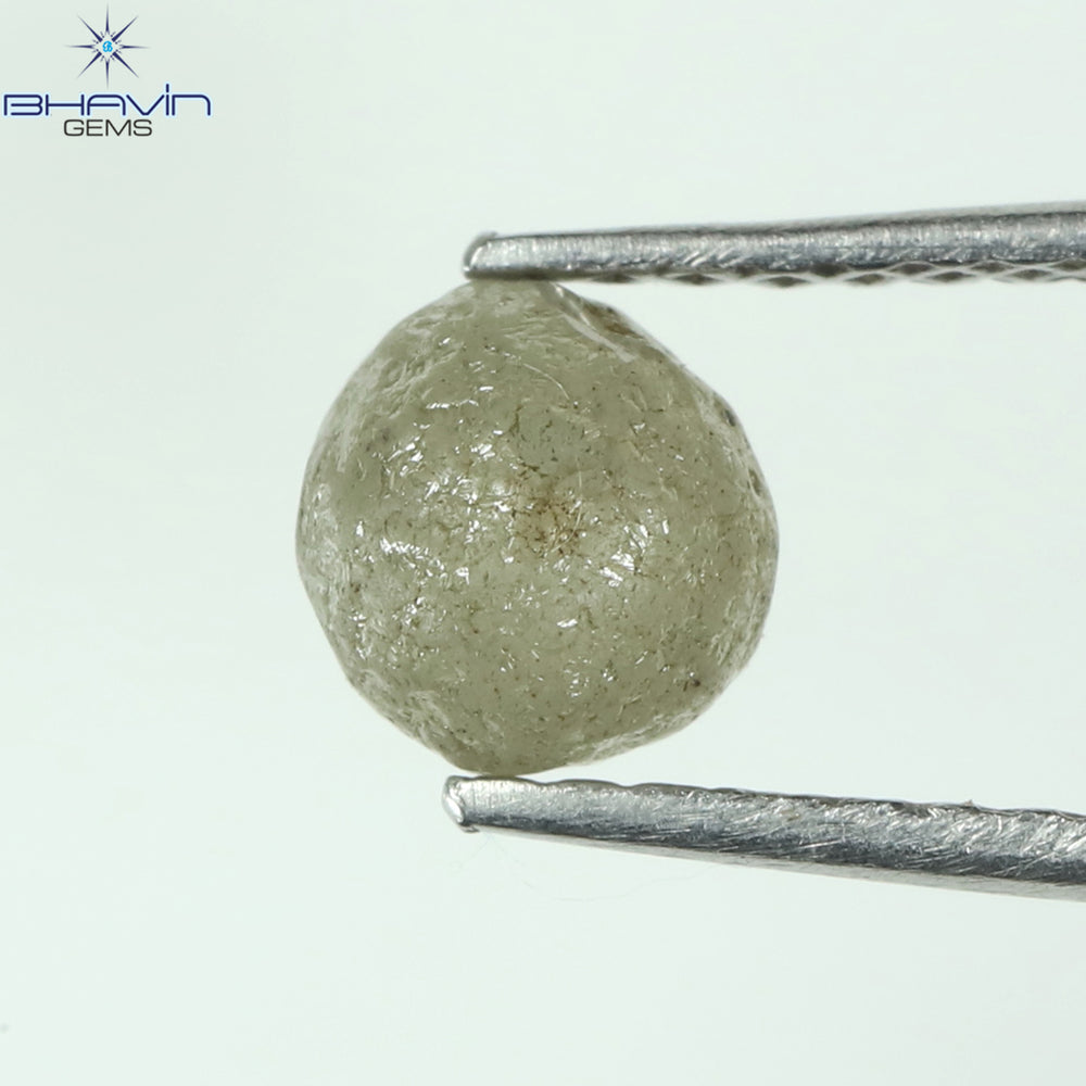 1.19 CT Rough Shape White Color Natural Diamond I3 Clarity (5.37 MM)
