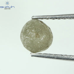 1.19 CT Rough Shape White Color Natural Diamond I3 Clarity (5.37 MM)