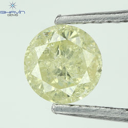 0.33 CT Round Shape Natural Loose Diamond White(M) Color I3 Clarity (4.35 MM)