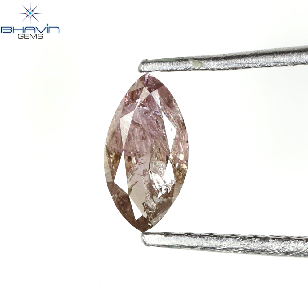 0.05 CT クッションシェイプ 天然ダイヤモンド ピンク色 VS1 クラリティ (2.06 MM)