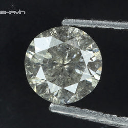 0.43 CT Round Shape Natural Diamond White Color I3 Clarity (4.07 MM)