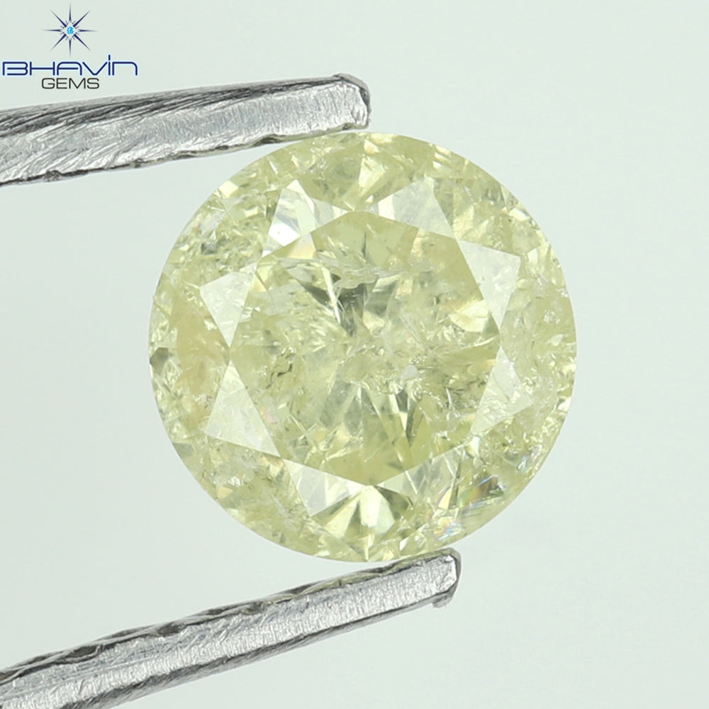 0.33 CT Round Shape Natural Loose Diamond White(M) Color I3 Clarity (4.35 MM)