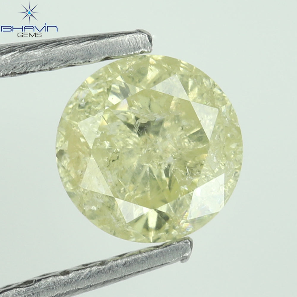 0.33 CT Round Shape Natural Loose Diamond White(M) Color I3 Clarity (4.35 MM)