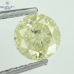 0.33 CT Round Shape Natural Loose Diamond White(M) Color I3 Clarity (4.35 MM)