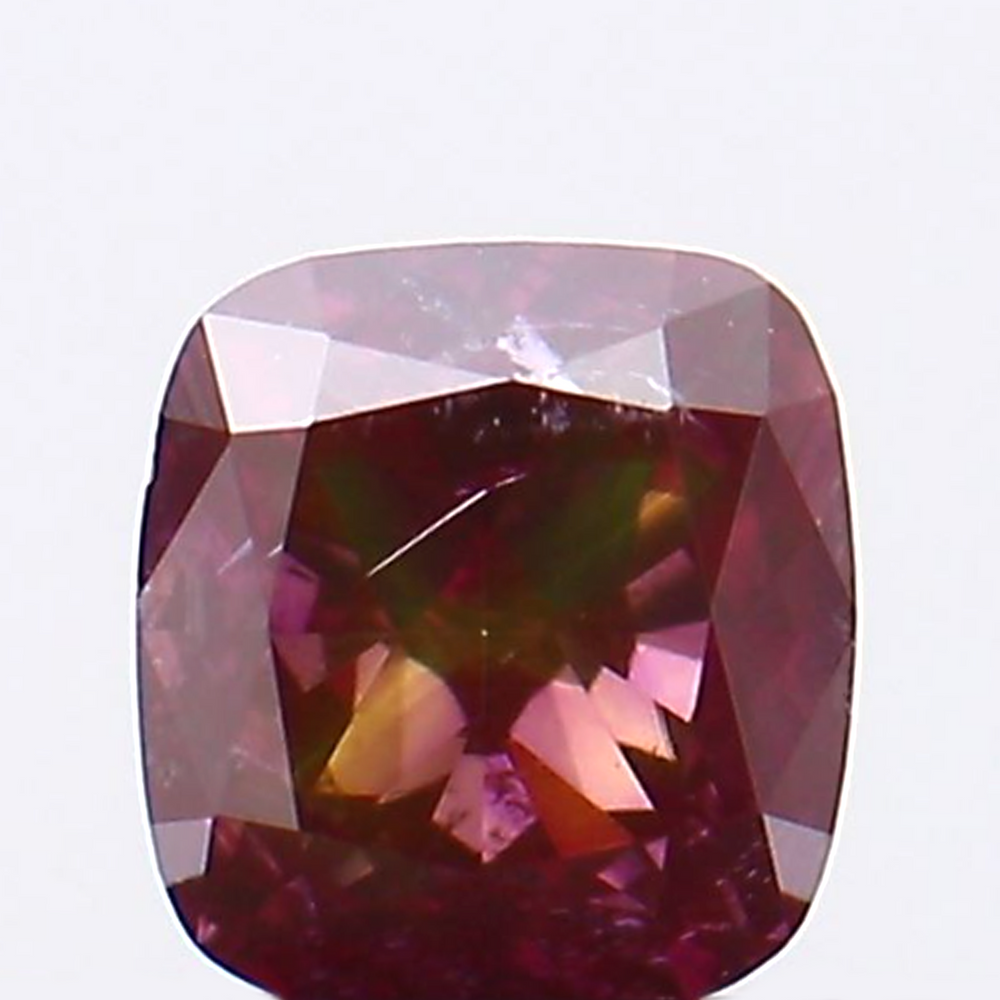 0.24 CT クッション シェイプ 天然ダイヤモンド ピンク色 SI1 クラリティ (3.60 MM)