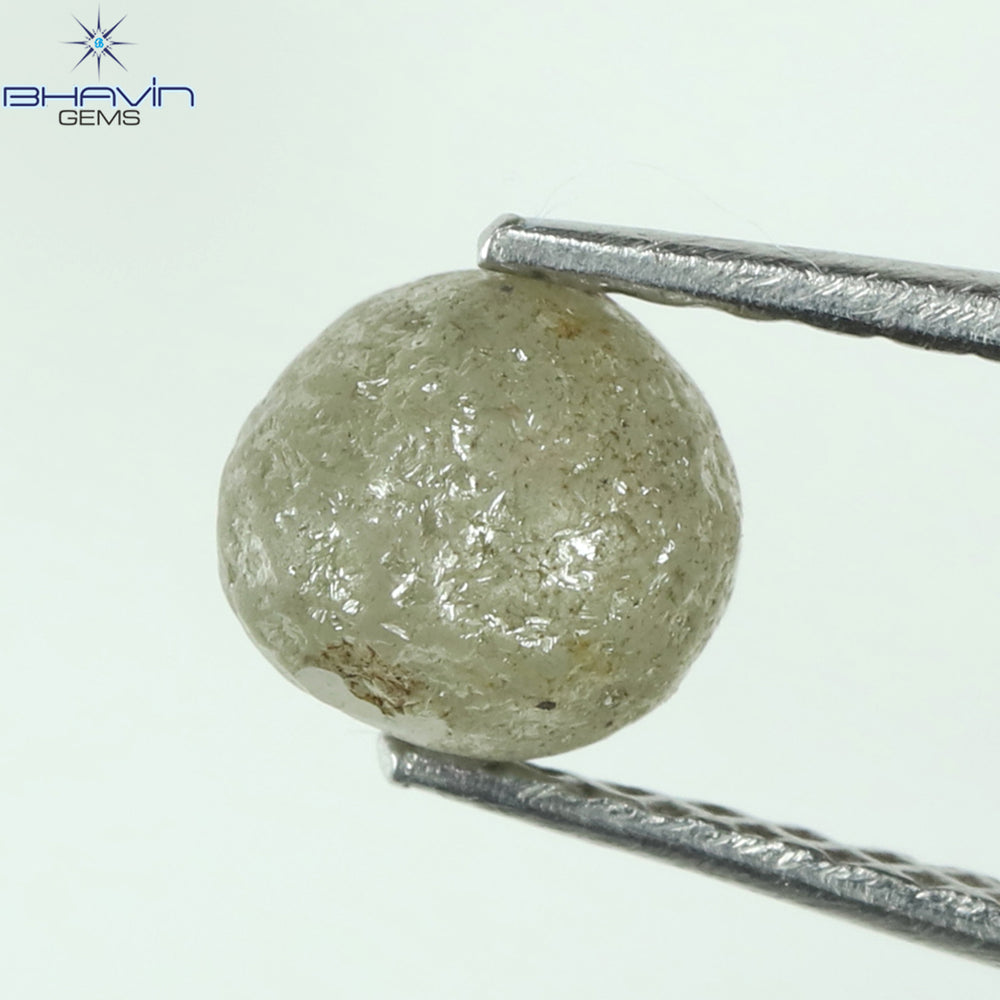 1.19 CT Rough Shape White Color Natural Diamond I3 Clarity (5.37 MM)