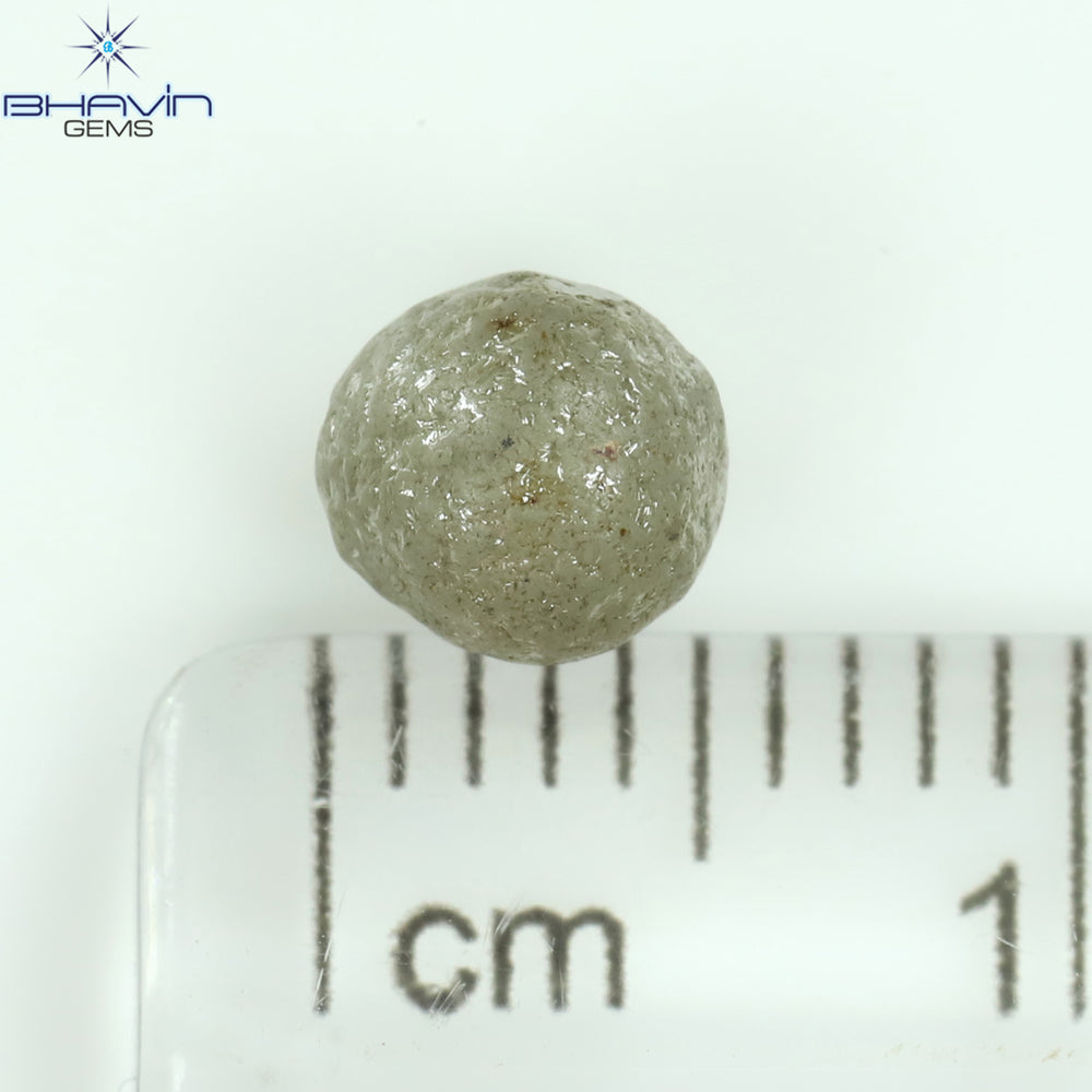 1.19 CT Rough Shape White Color Natural Diamond I3 Clarity (5.37 MM)