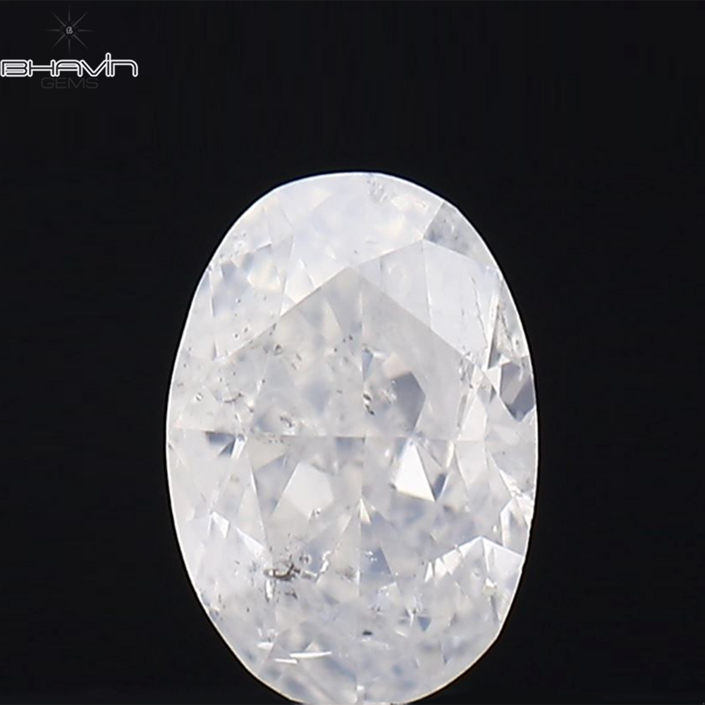 0.16 CT Oval Shape Natural Diamond White Color I1 Clarity (4.09 MM)