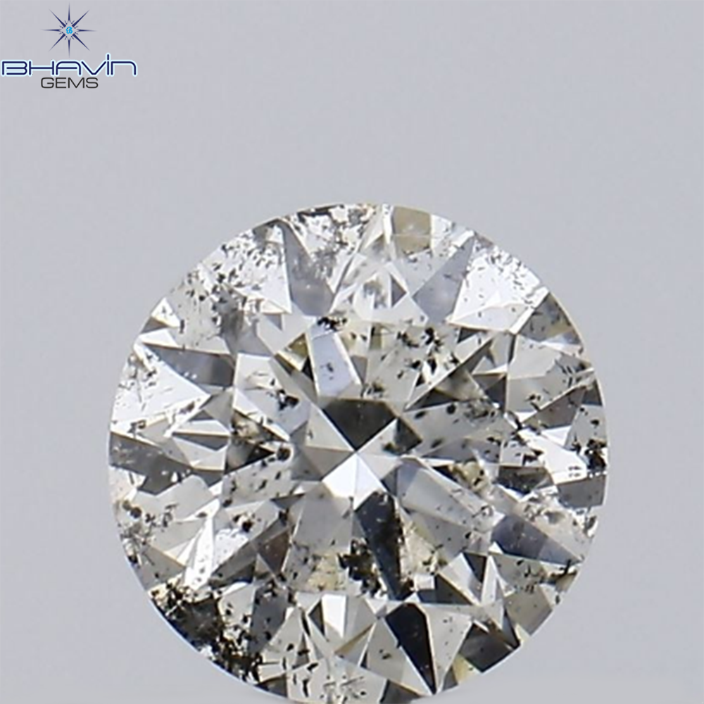 0.25 CT Round Shape Natural Loose Diamond White(H) Color SI2 Clarity (3.99 MM)