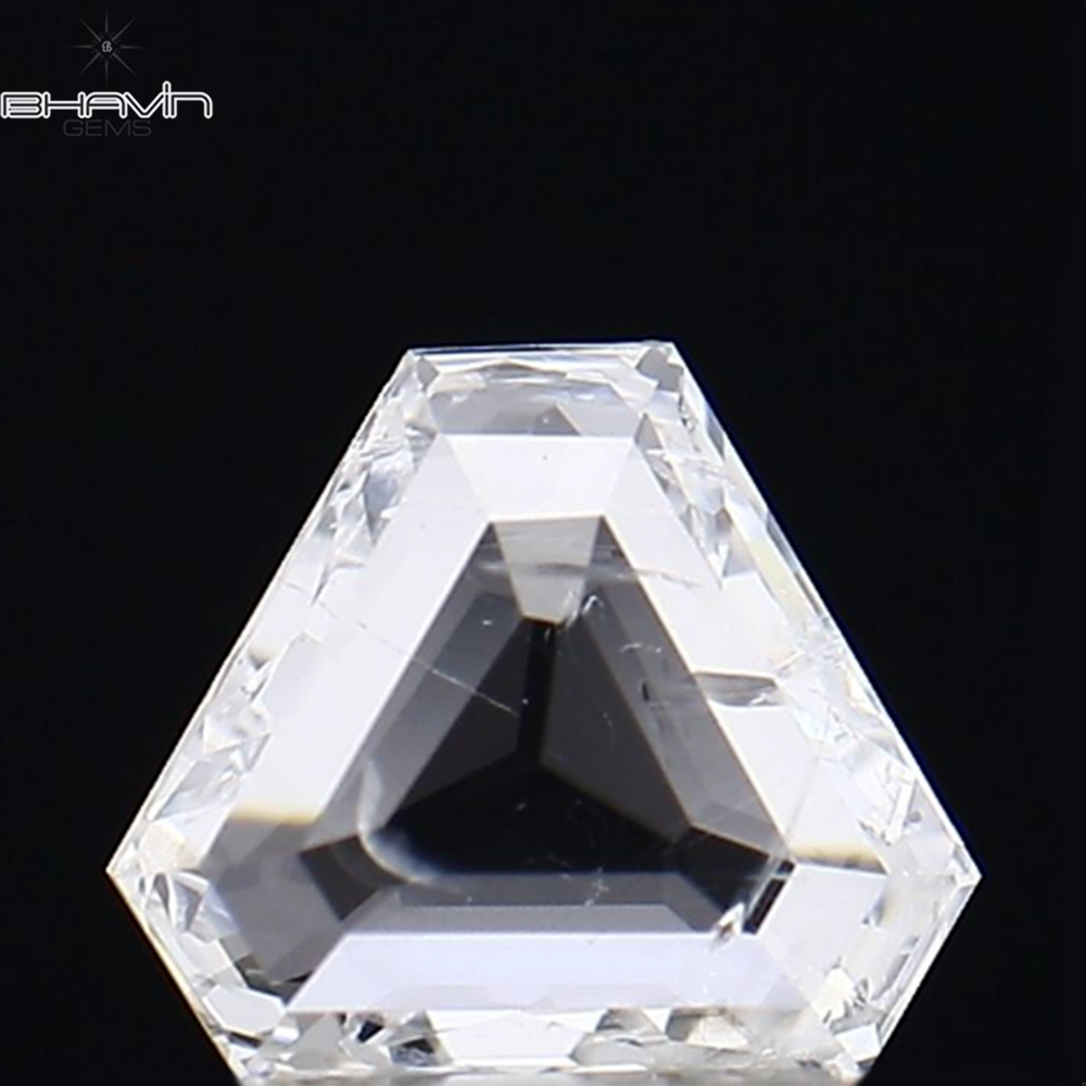 0.22 CT Pentagon Shape Natural Diamond White Color SI1 Clarity (4.68 MM)