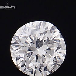 0.06 CT Round Shape Natural Loose Diamond White Color SI1 Clarity (2.40 MM)