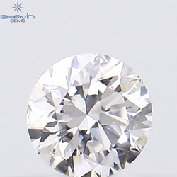 0.13 CT Round Shape Natural Diamond Pink Color VS2 Clarity (3.22 MM)