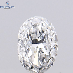 0.06 CT Oval Shape Natural Diamond White Color VS2 Clarity (3.15 MM)