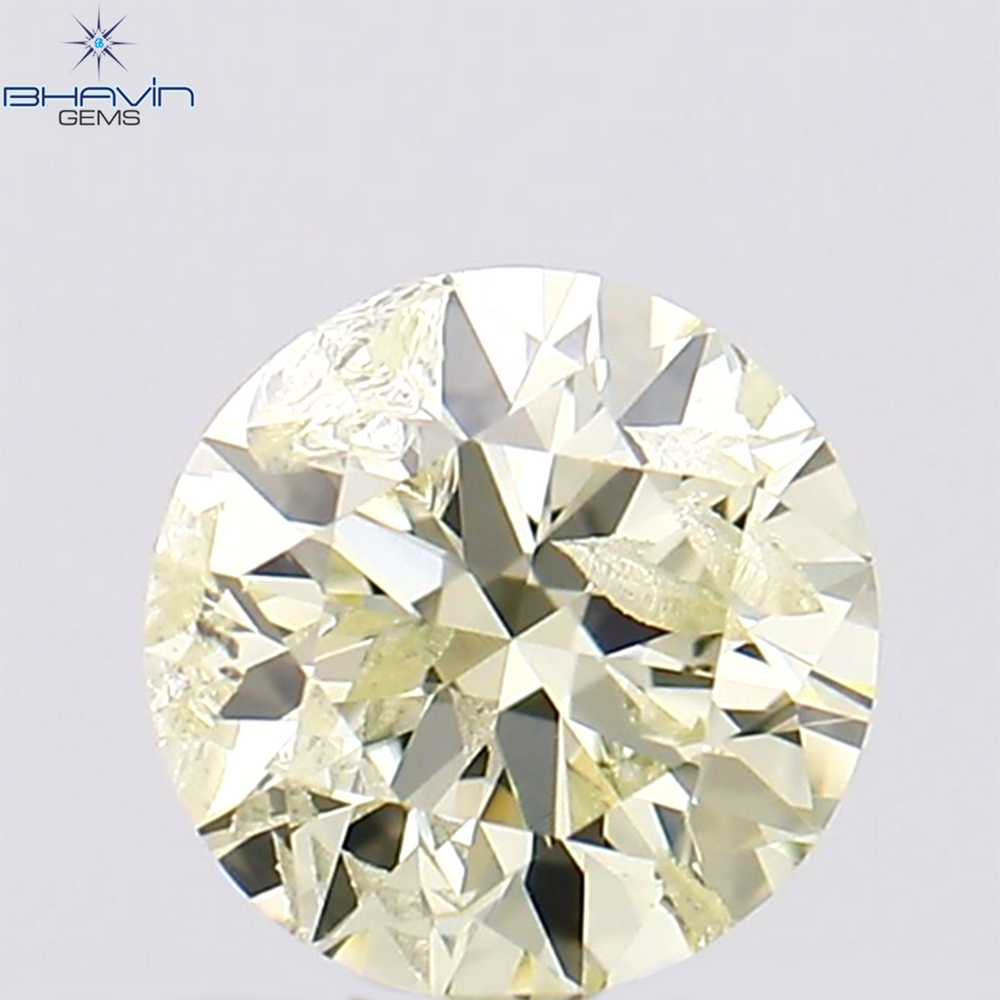 0.31 CT Round Shape Natural Loose Diamond White(K) Color SI2 Clarity (4.32 MM)