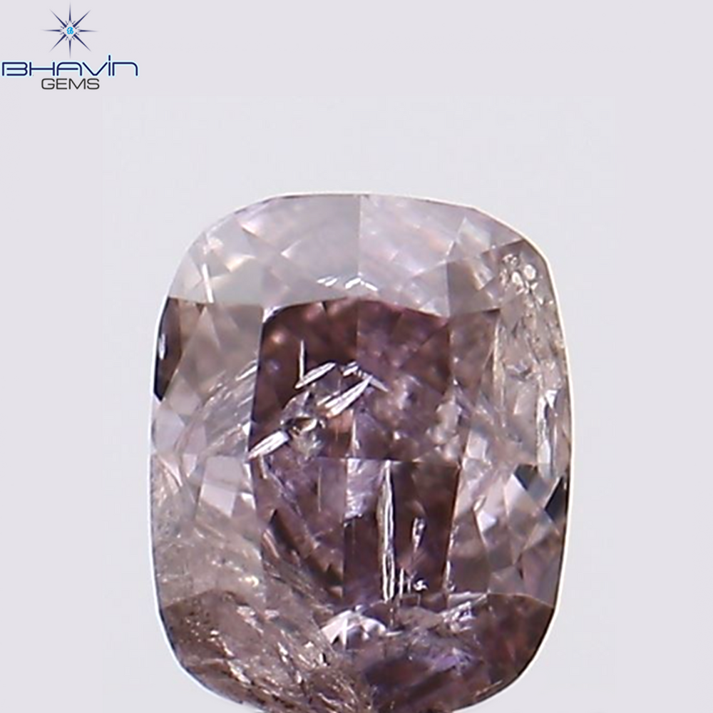 0.06 CT クッションシェイプ 天然ダイヤモンド ピンクカラー VS2 クラリティ (2.30 MM)