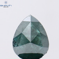 1.37 Pear Shape Natural Diamond Blue Color I3 Clarity (8.12 MM)