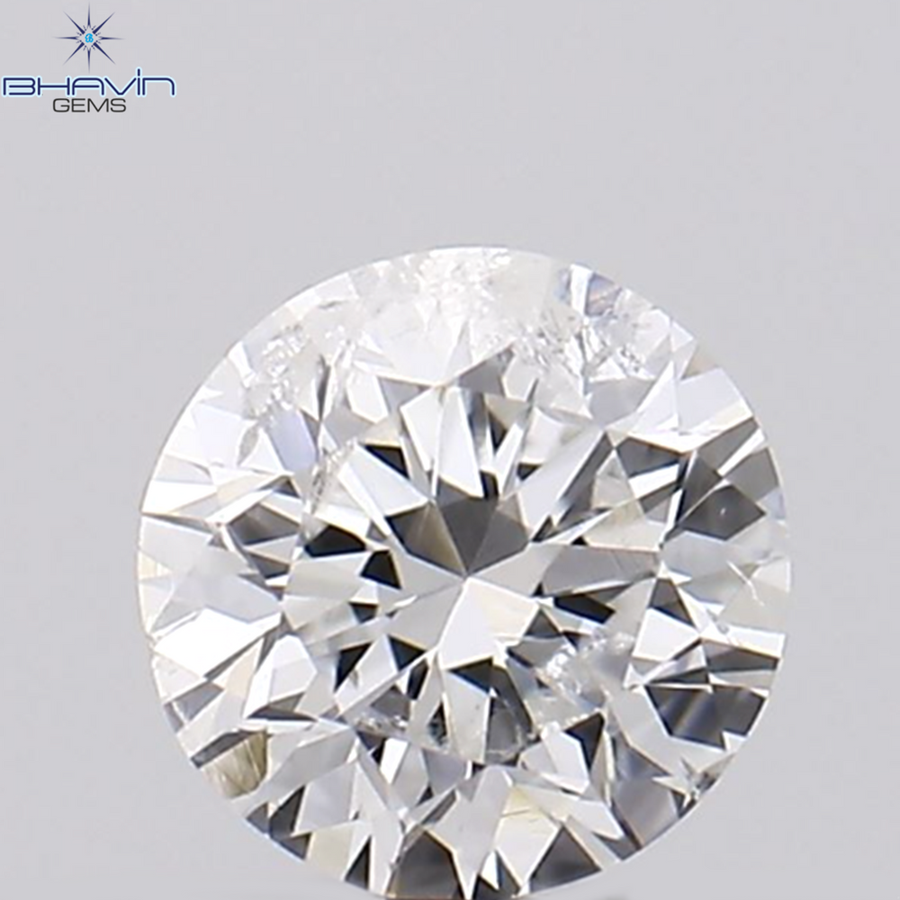 0.21 CT Round Shape Natural Loose Diamond White(G) Color SI2 Clarity (3.56 MM)
