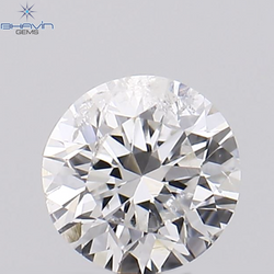 0.21 CT Round Shape Natural Loose Diamond White(G) Color SI2 Clarity (3.56 MM)