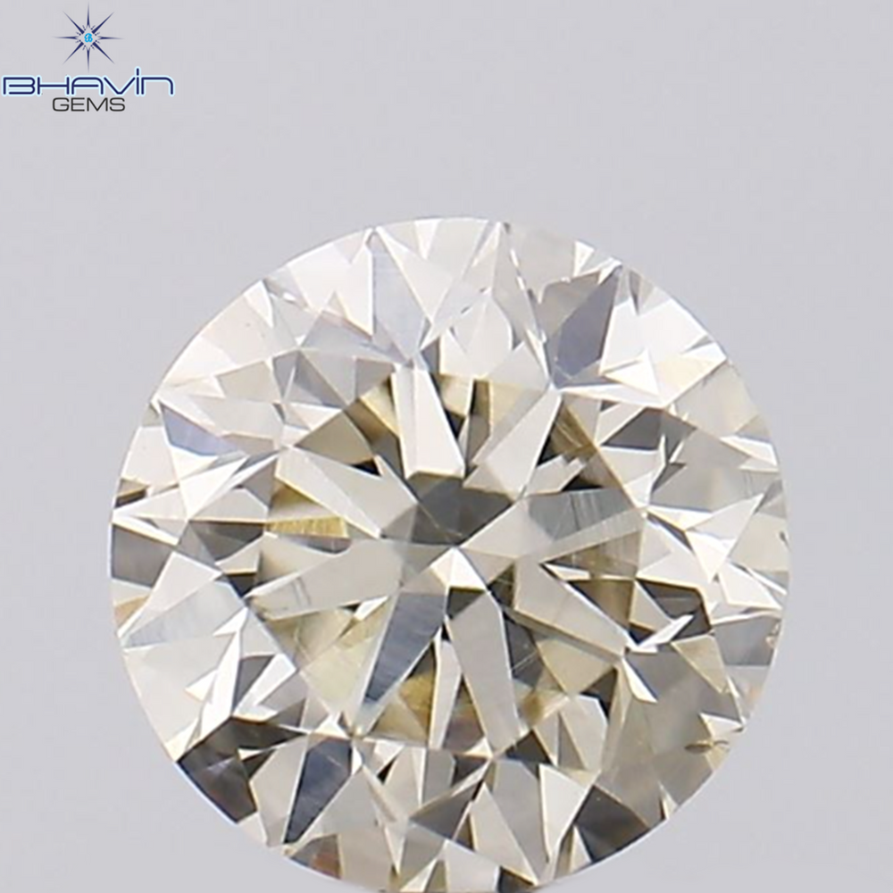 0.41 CT Round Shape Natural Loose Diamond White (K) Color VS1 Clarity (4.70 MM)